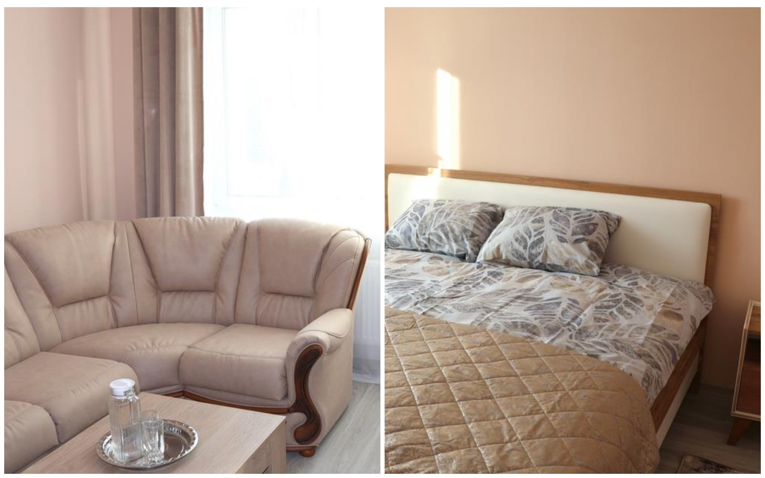 VIP комната с двухспальной кроватью