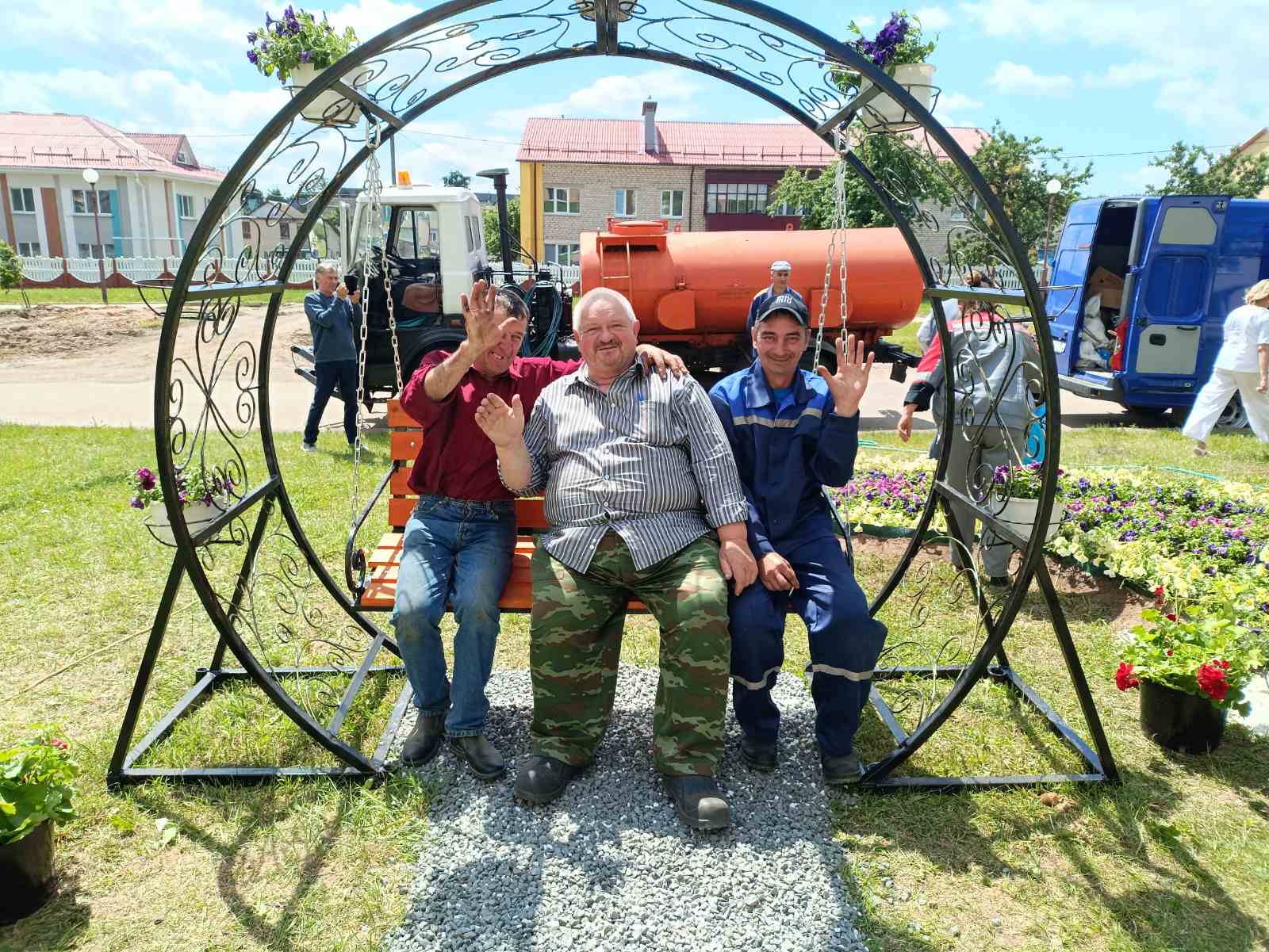 Команда Берестовицкого РУП ЖКХ
